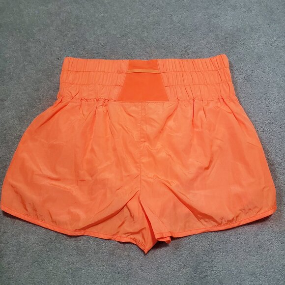 FREE PEOPLE FP MOVEMENT NWOT The Way Home Shorts 2" HR Neon Orange Women's XL - Picture 6 of 16